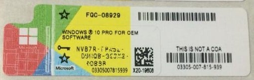 كود تفعيل Windows 10 pro